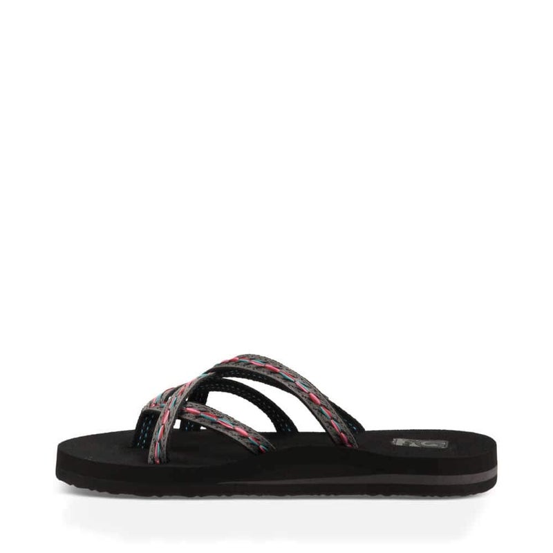 Teva womens Olowahu Sandal, Felicitas Black, 10 M US - Image 3